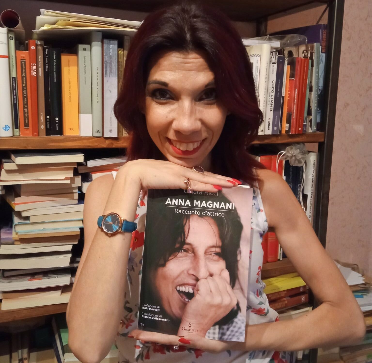 Chiara Ricci presenta il suo libro su Anna Magnani in uscita il 26 agosto